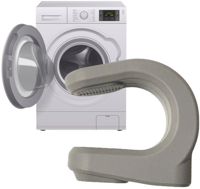 건조기 환기용 도어클립 드럼 세탁기 닫힘 방지 고정 호환, 1개