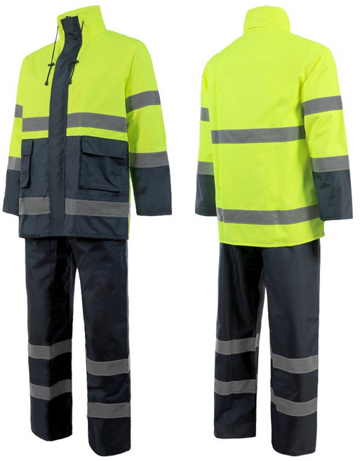 투톤 형광우의 등판반사띠 라이더우의 작업자우의 관리자우의 고급우의