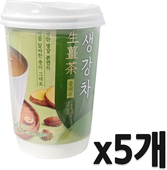 담터 생강차플러스, 30g, 5개