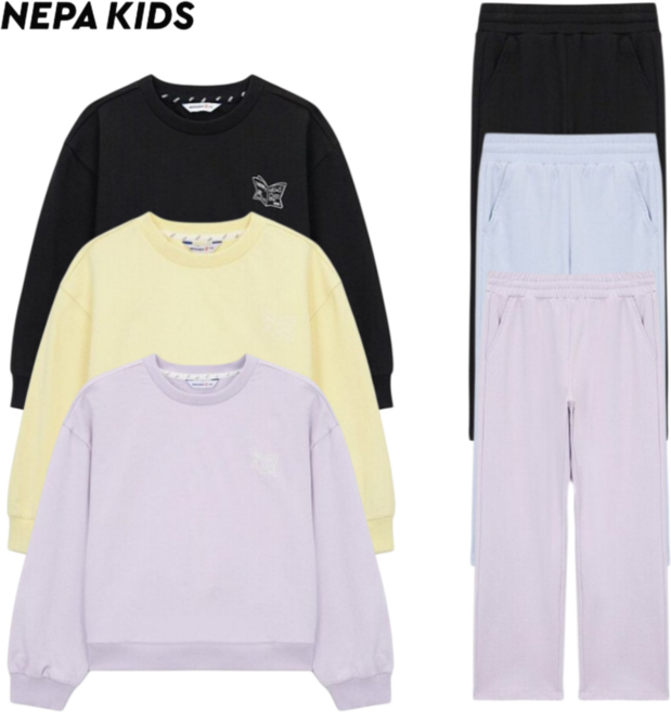 백화점정품 네파키즈 여아 트레이닝세트 상하복 신학기 입학준비 학교 학원 나들이 여행 놀이터 소풍 현장학습 키즈카페 데일리룩 포인트룩