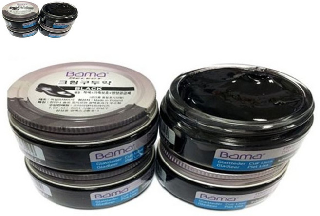 구두약 BN 키위 바마 크림구두약 구두솔