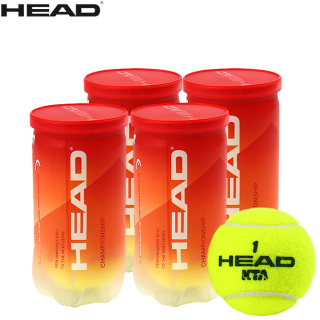 헤드 테니스볼 챔피언쉽 4캔-8구 테니스공 캔볼 시합구, 헤드 챔피언쉽, 4개