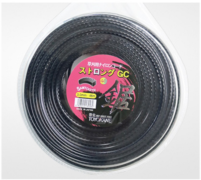 토요카네 TOYOKANE 예초기끈 3.0mmx46m TOY-46, 1개