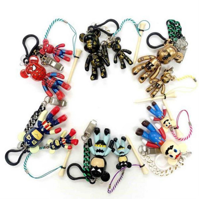 턴트골프 정품포포베 퍼터키퍼 골프티걸이세트rul-713, 01 스파이더맨_레드1세트, 1개