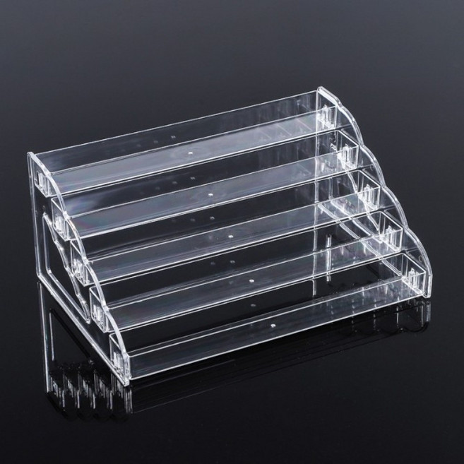 (매니큐어 향수 립스틱 정리) 라두나 아크릴 진열대, 1개, 5단