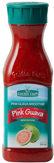 골든팜 핑크 구아바 과일청, 1개, 500ml