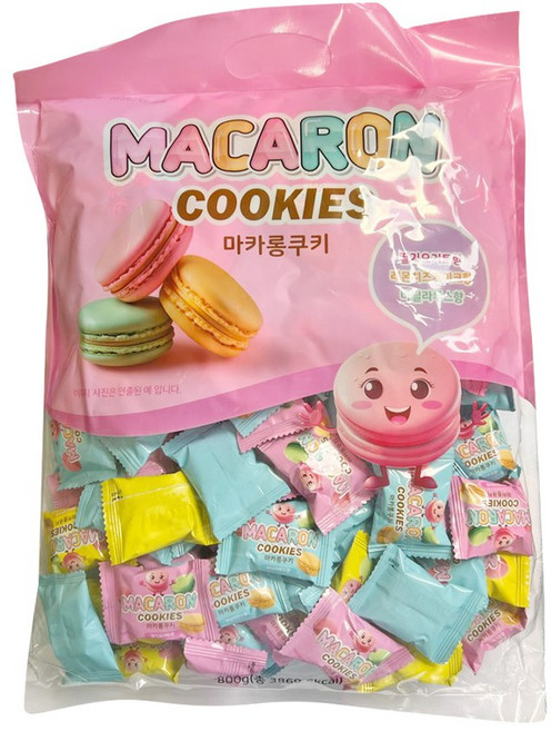 마카롱쿠키 800g 마카롱과자 마카롱 뚱카롱