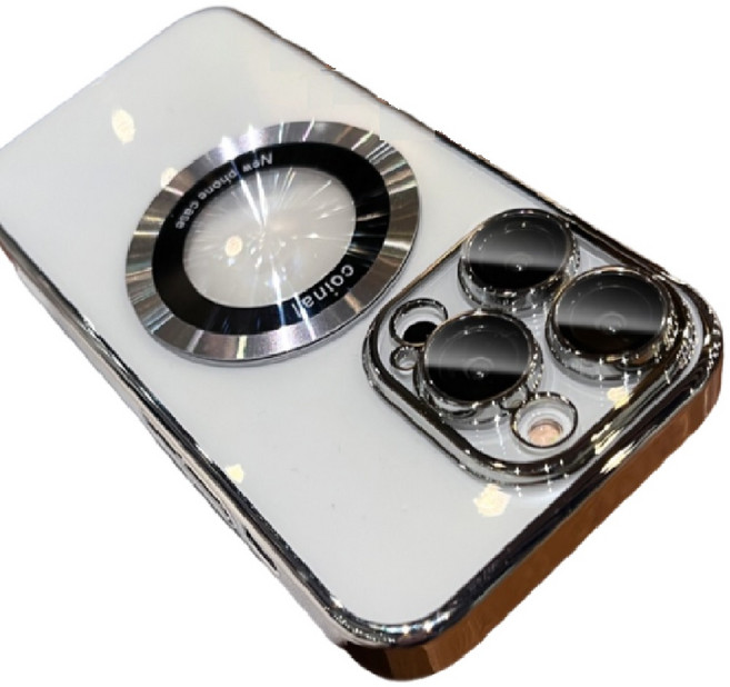 나나이모 아이폰 맥세이프 메탈릭 풀커버케이스