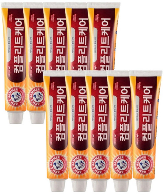 암앤해머 컴플리트케어 치약, 150g, 10개