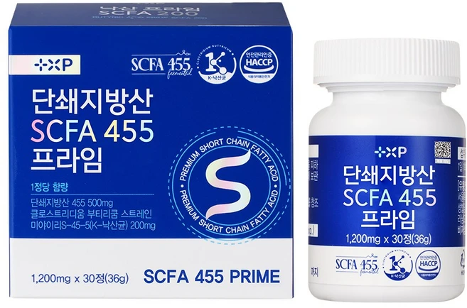 플러스엑스팜 단쇄지방산 SCFA 445 프라임 / 낙산균 유산균, 4개, 30정 - 쿠팡