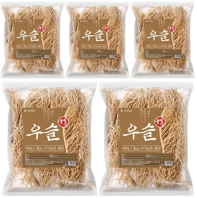 국산 통우슬 우슬뿌리 5개, 1개, 500g