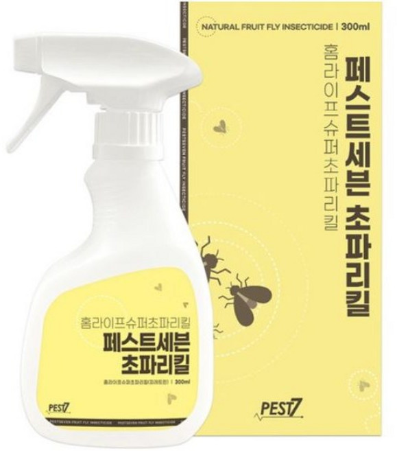 페스트세븐 초파리킬 살충제, 1개, 300ml