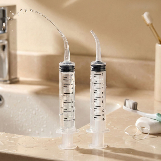 굿즈핸즈 사랑니 세척기 구멍 음식물 제거기 이물질, 3개