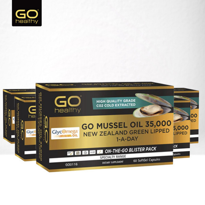 [고헬씨] 뉴질랜드 초록입홍합 35000 60정X5개, 60정, 5개