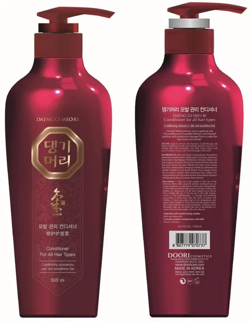 댕기머리 모발 관리 컨디셔너(린스) 모든모발용, 2개, 500ml - 쿠팡