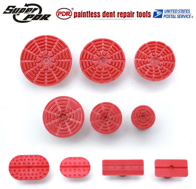 SuperPDR 글루탭 레드 10pcs 고무 양용 셀프 자동차덴트 문콕복원