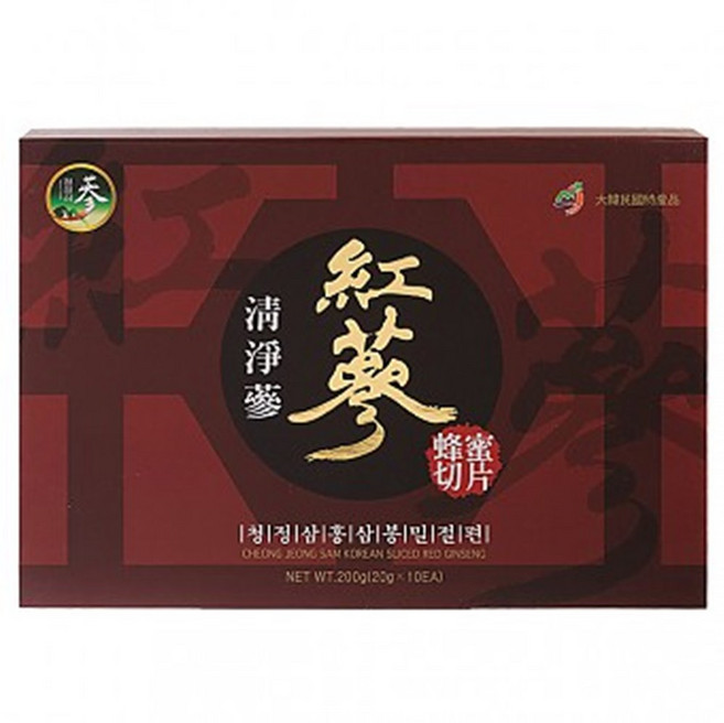 HSJ-M 청정삼 홍삼봉밀절편 200g, 1개