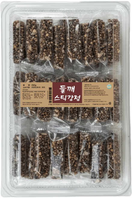 미림제과 명인수제 들깨강정, 2개, 200g