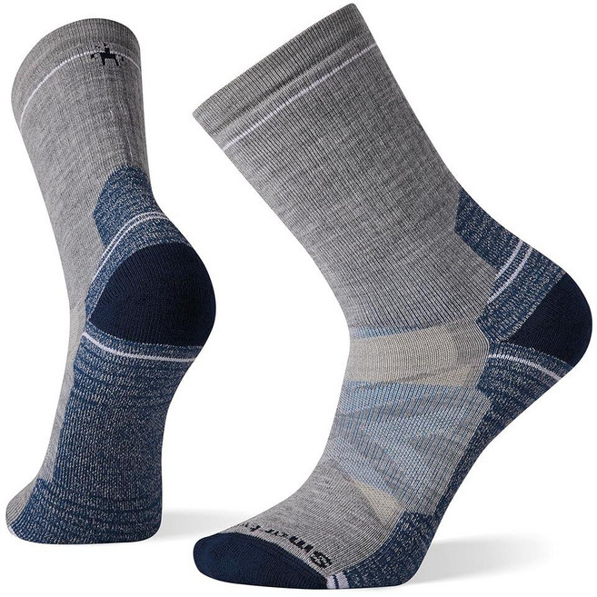 SmartWool Hike 풀 쿠션 크루 양말 블랙 라지