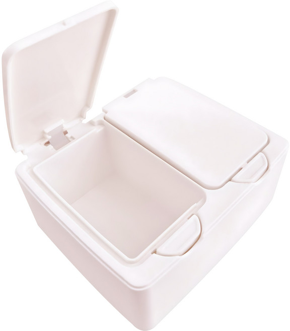 원터치 보관함 깊은형, 핑크, 1개