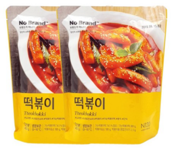 노브랜드 떡볶이, 402.5g, 4개
