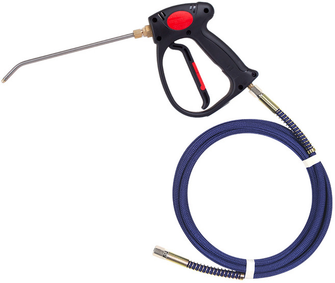 상록전자 전자동스팀기 스팀해빙기 자동차손세차 가전제품청소 각종스팀세척 묶은때제거, ON/OFF건(이태리)+호스 4M