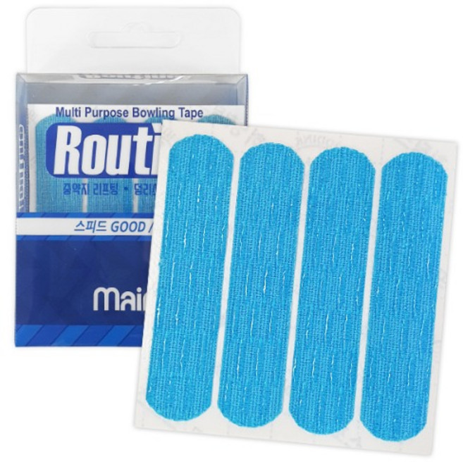 루틴 다목적 실리콘 테이프 / 중약지 / 덤리스 / 인서트 / 멀티테이프 / Routine Tape, 투명, 1개