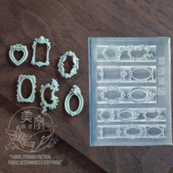 네일 템플릿 TSZS 1pc 드래곤 옥 버클 3D 케이크 금형 아트 장식 실리콘 스탬프 팬 연꽃, 1개