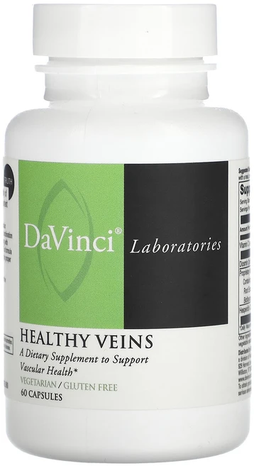 몸관리하세요 겨울입니다 DaVinci Laboratories Healthy Veins 캡슐 60정 특별관리진행, DaVinciLaboratoriesHealthyVein, 1개 - 쿠팡