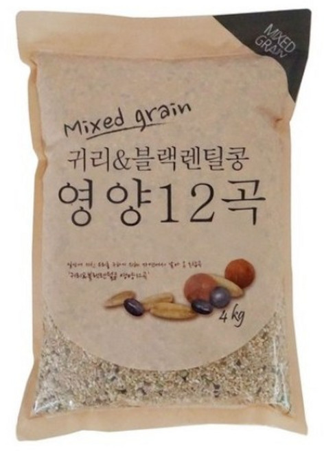 슈퍼푸드 영양 12곡, 4kg, 3개