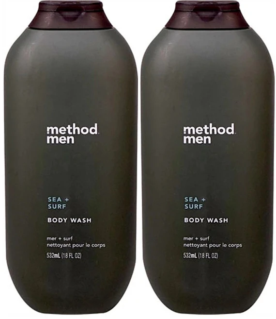 Method 메소드 남성 바디워시 씨 앤 서프 532ml 2팩, 2개 - 쿠팡
