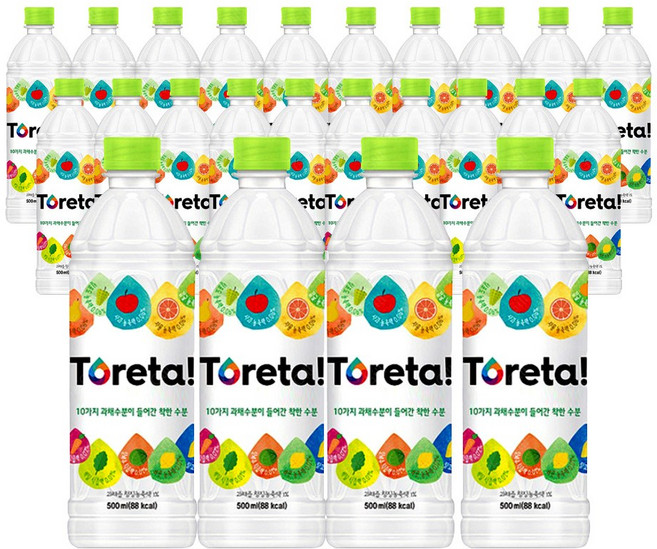 토레타 500ml 펫, 24개