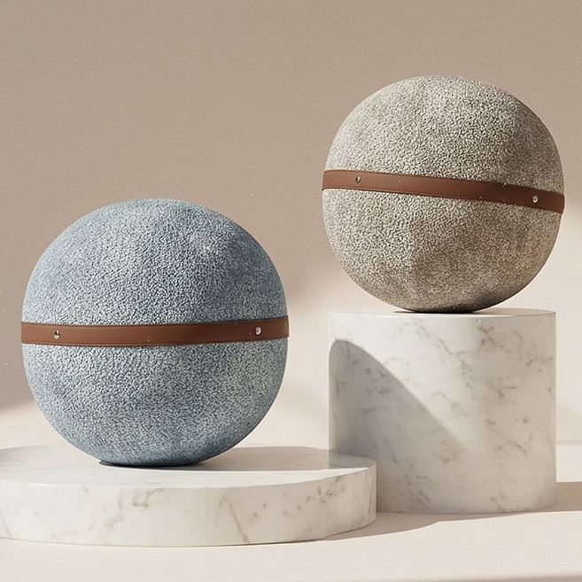 [독일브랜드] 코어 밸런스 체어 짐볼 패브릭 커버형 운동용 의자 임산부 요가 필라테스 홈트 핸들형 세탁가능 안티버스트, 밸런스체어 짐볼 블루