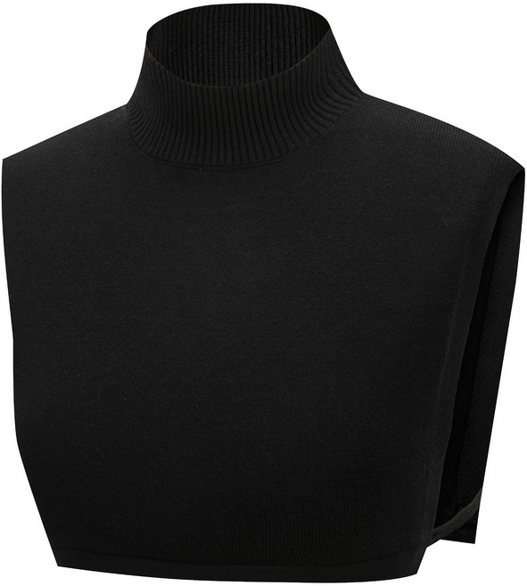 미노앤슈 따뜻한 패션 아이템 목만 있는 레이어드 가능한 골지 니트 페이크 목폴라