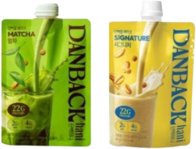 단백하니 단백질쉐이크 2종 (시그니처 6 + 말차 6), 40g, 12개