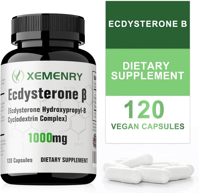 에크디스테론 1000mg - 에너지 퍼포먼스 근육 건강 및 빠른 회복 지원, 1개, 60정 - 쿠팡