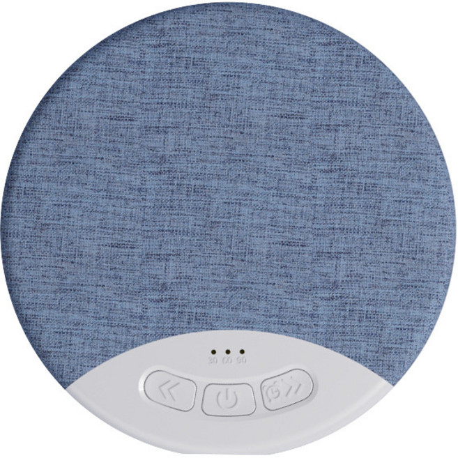 助眠音箱 枕邊音箱 高音質 定時 多功能 藍牙音響 白噪音, 一個, 【夜藍】枕上音碟/T3 PRO 高動態版/發燒音質 官方標配