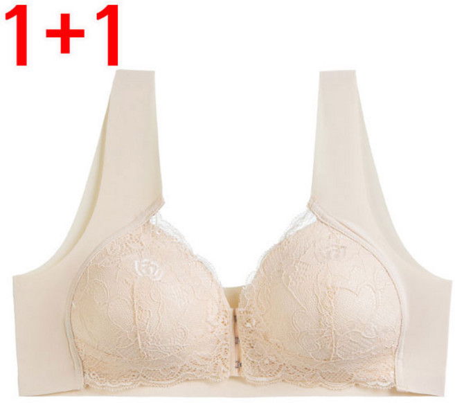 1+1 마더라이크 앞후크 팝업 몰드브라 노와이어 여성 브래지어 여자속옷 8688