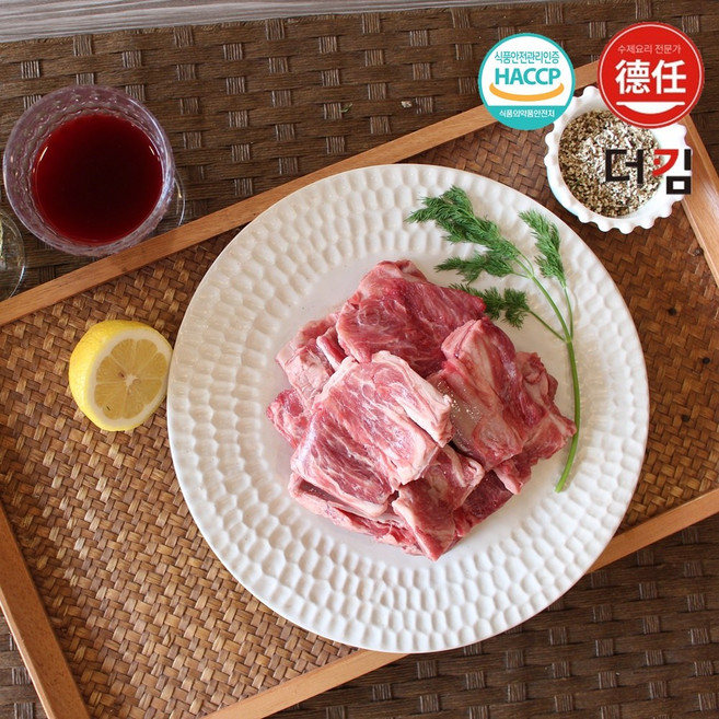 더킴 프리미엄 LA양갈비, 1개, 400g