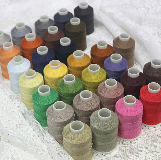 무형광 [16수3합 고강력코아사] 350m 30색 청바지실 스티치실 두꺼운원단실 스티치사 굵은실, JC185 황토, 1개