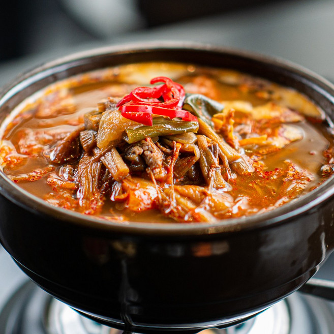 소고기 육개장 600g 간편식 국밥 얼큰 즉석식품, 6개