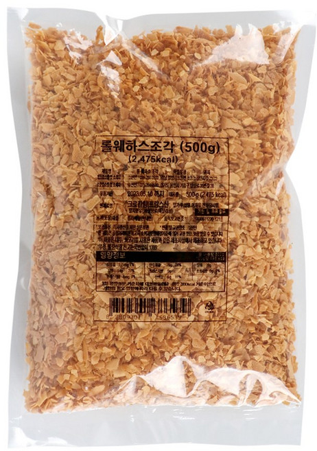 선인 롤 웨하스조각 500g 크레페조각 파에테 포요틴, 1