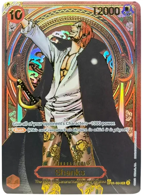 쿠쿠스토어 원피스 키드 로우 야구 루피 플래시 OPCG 파이브 엘더스 셀프 메이드 클래식 컬렉션, 03 English-09