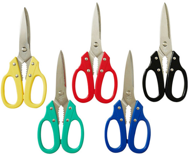 테이블크라프트 KYS 스테인레스 컬러 가위 5color, 그린, 1개