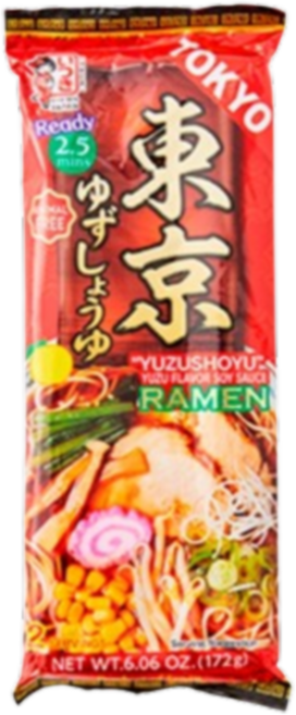 이츠키 도쿄풍 유자쇼유 라멘 172g (2인분), 5개