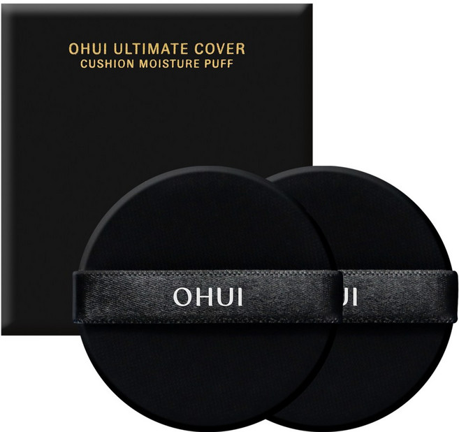 오휘 얼티밋 커버 쿠션 모이스처 퍼프 2P, 1개, 혼합색상