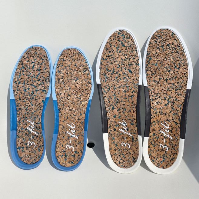 쓰리핏 코르크 기능성깔창 코르크깔창 아치깔창 셀막스 발냄새 러너 운동화 족저근막염