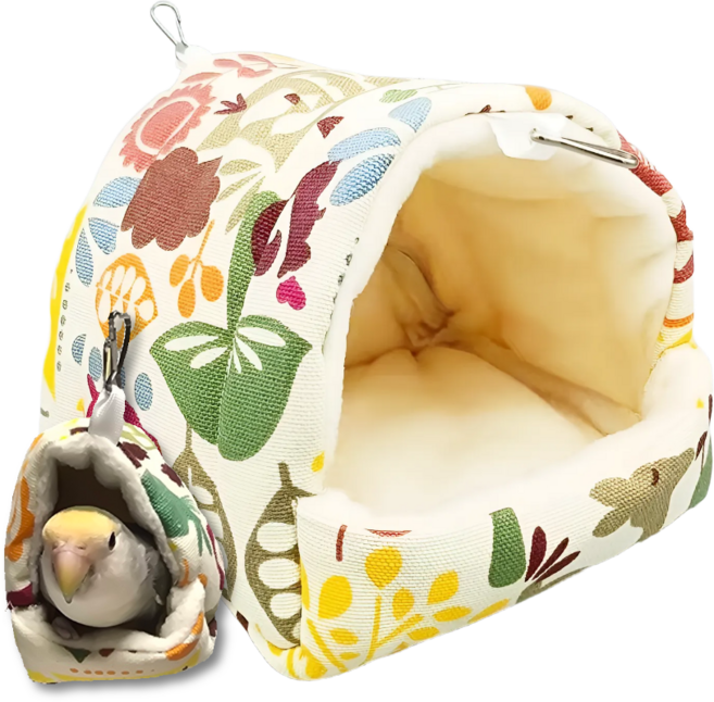 LETOJ 앵무새 포근 포치, 1개, 포근플라워S