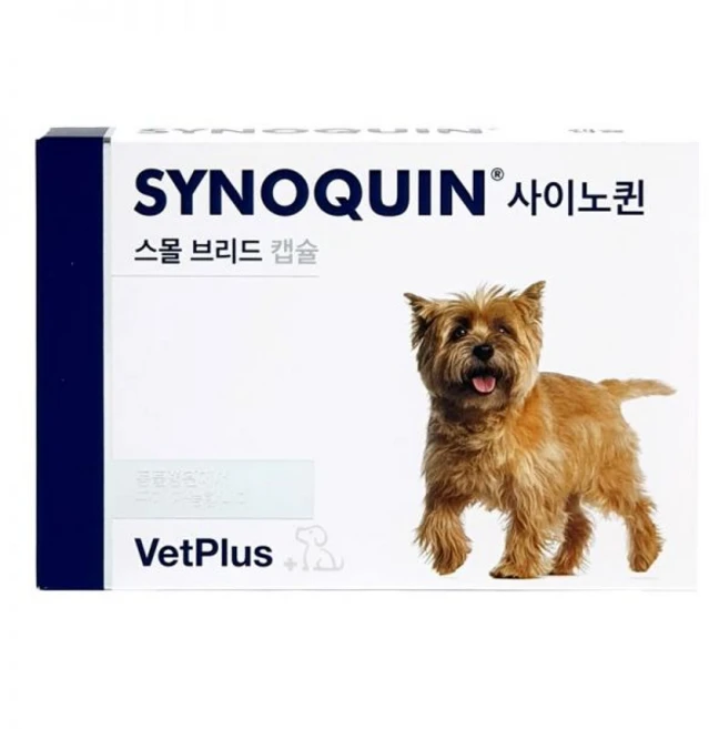 벳플러스 사이노퀸 소형견 캡슐형 30캡슐 - 관절영양제, 30 - 쿠팡