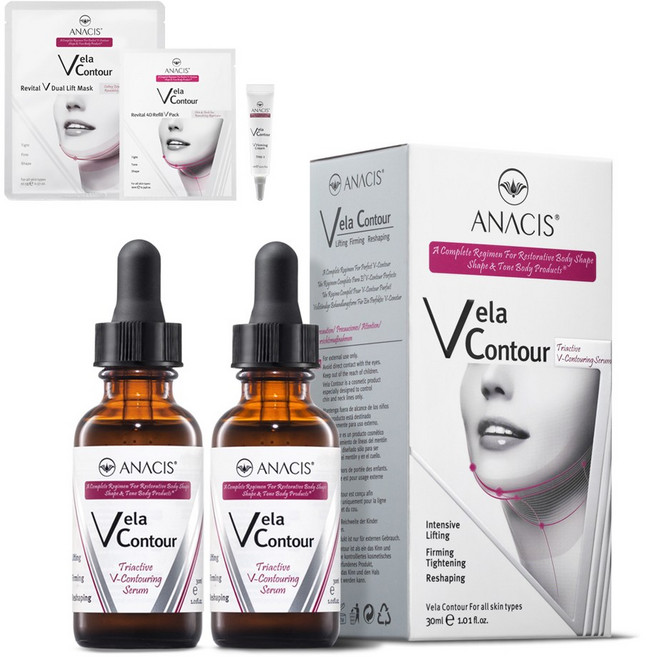 벨라컨투어 13종임상완료 이중턱 심부볼 리프팅 앰플 30ml 2개, 87.5g, 1개